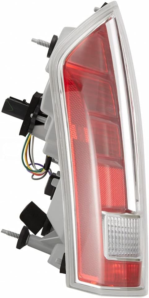 KarParts360 For Chrysler 300 2012 2013 2014 Tail Light Assembly Driver Side Chrome Replaces CH2818135 CAPA Certified