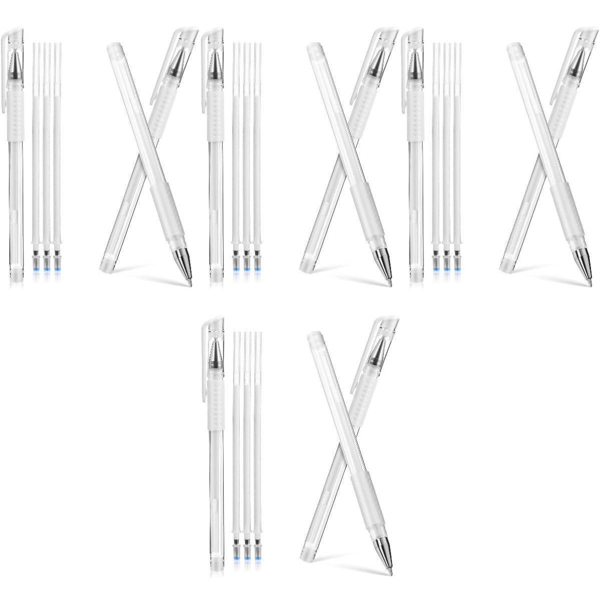 12pcs Tattoo Pens Eyebrow Mapping Kit Smooth and Gentle Skin Marking Pens
