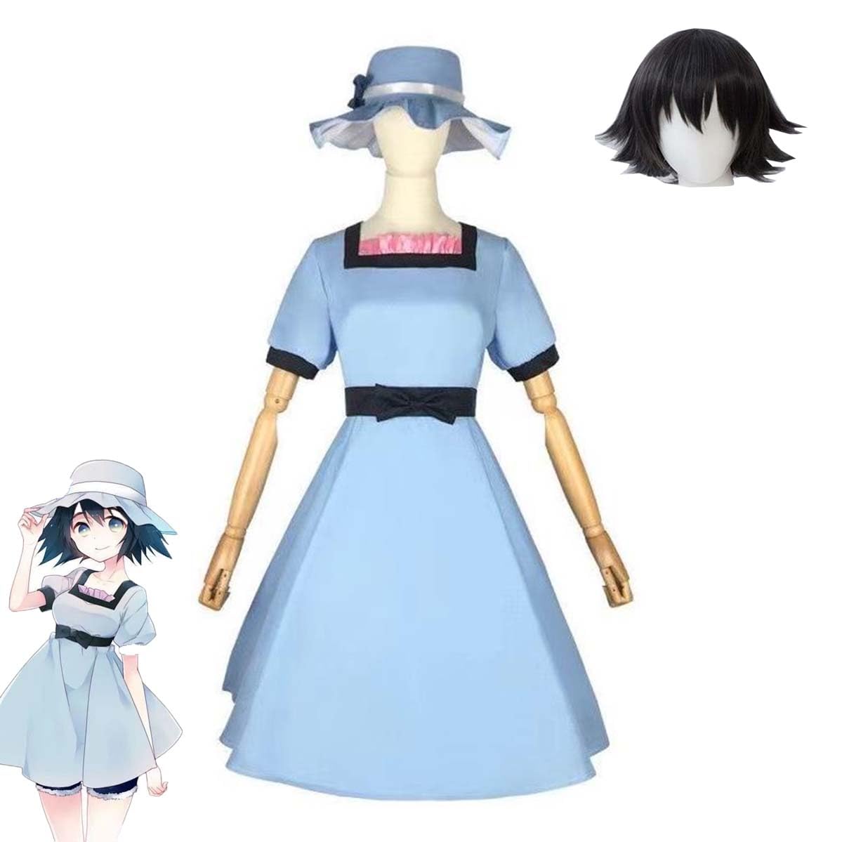 Amazon.co.jp: 椎名 まゆり コスプレ衣装 シュタインズ・ゲート 男女