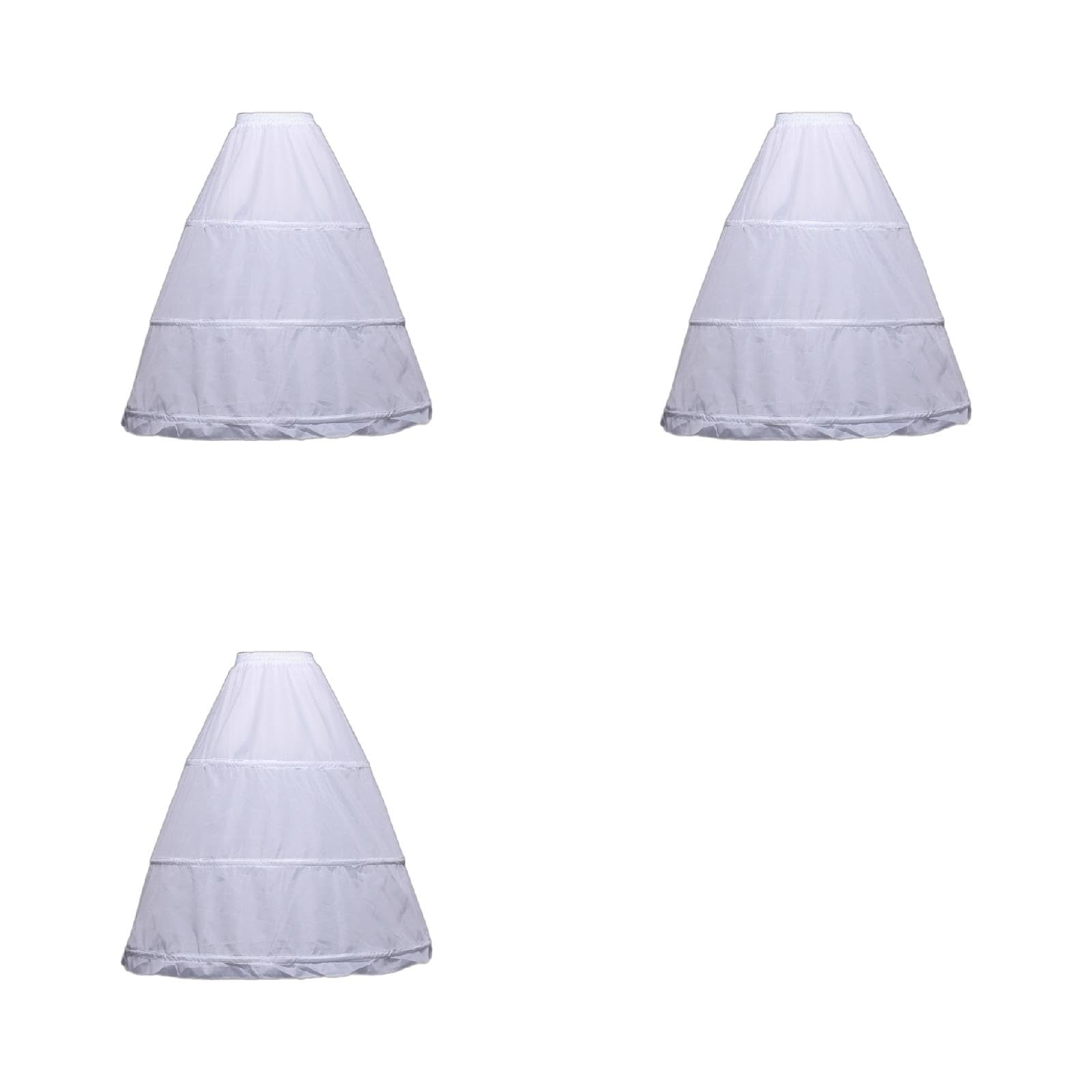 Robe de mariée jupon en crinoline blanche longueur sol ajustable