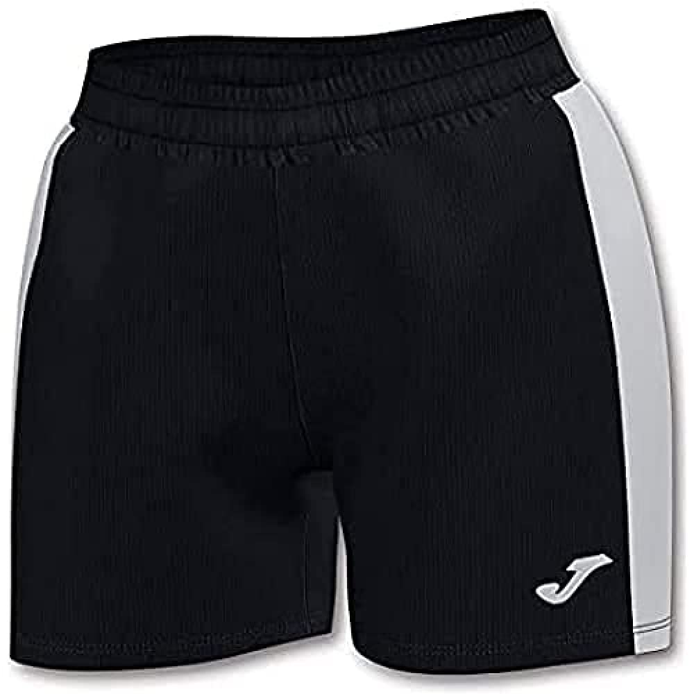 Joma Maxi Team Pants, Girls, Black-White, 4XS-3XS