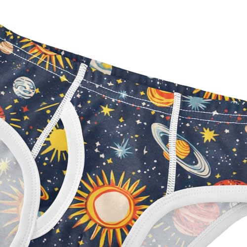 Space Planets Universe Toddler Boy's Underwear 2T 202c00764