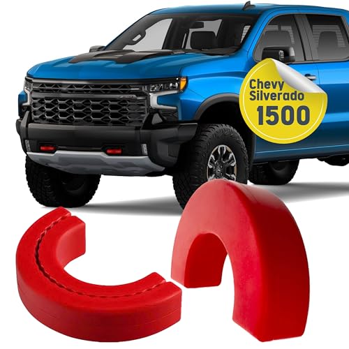 Tow Hook Cover Compatible with 2007-2024 Chevy Silverado 1500 Accessories,Front Tow Hook Cover-Tow Hitch Cover-Hitch Covers for Trucks Fit for 2007-2024 Chevrolet Silverado 1500 Accessories (Red)