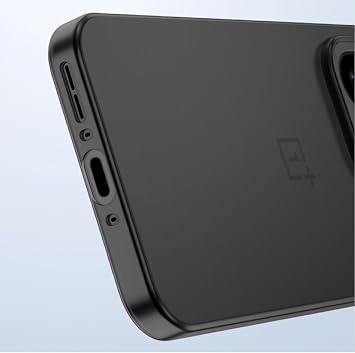 GIOPUEY Case Compatible with OnePlus 15 Hard PC Material Case Comfortable and Smooth to Touch Mobile Phone Case Shockproof Anti-Fingerprint Cover - Translucent Black