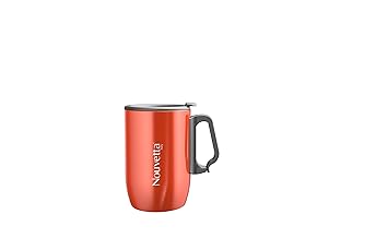 Nouvetta Refresh Vacuum Insulated Double Wall Stainless Steel Mug (Red)