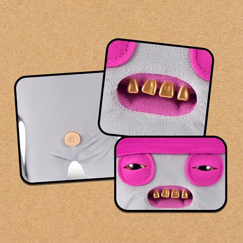 Fuggler Fugg Life 9-Inch Plush Toy (Squidge) By Zuru – Funny Ugly Monster Stuffed Animal With Human-Like Teeth, Quirky Collectible Plush For Kids, Tweens, Teens, Adults & Weird Toy Lovers - 6