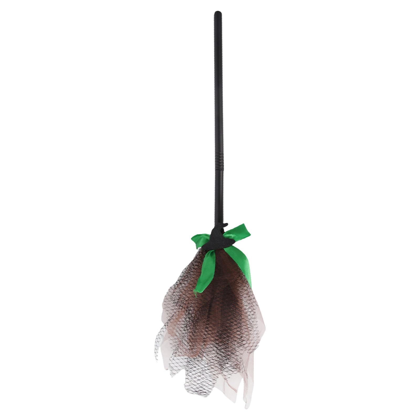 Buxuaaaa Multicolor Net Necromancer Brush Detachable Halloween Decoration For Oriented Parties Homeschooling Use Halloween Witch Broom Deck