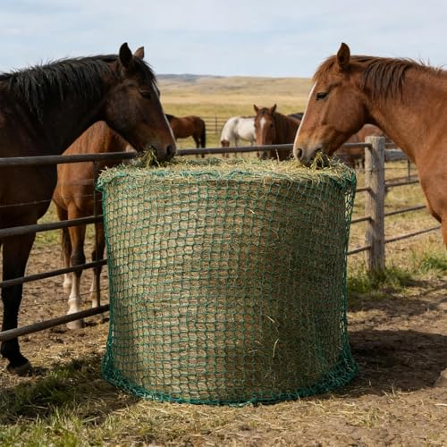 Filet d'alimentation pour vaches idéal en prairie et ranch - 4