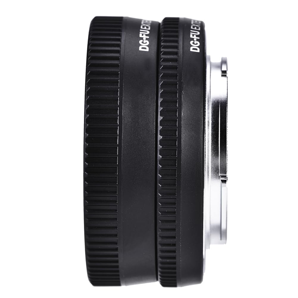 Juego de Tubos de extensión Macro de Enfoque automático de 10 mm + 16 mm para cámaras DSLR (DG-F U)
