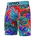 PSD Underwear Men's Tropics Boxer Brief 6 Pack, Multi, M