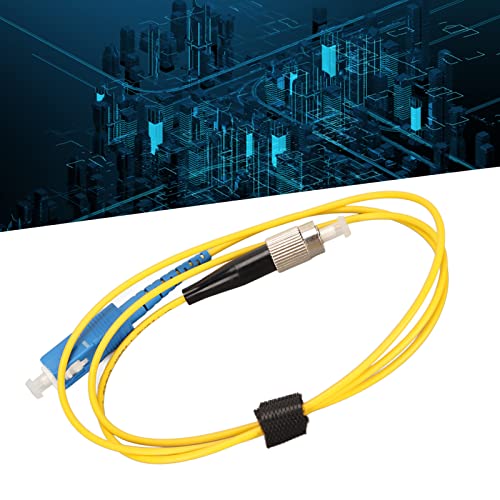 Cabo de remendo de fibra, cabo de fibra óptica Gigabit de núcleo SM de 0,5 m de espessura para switc