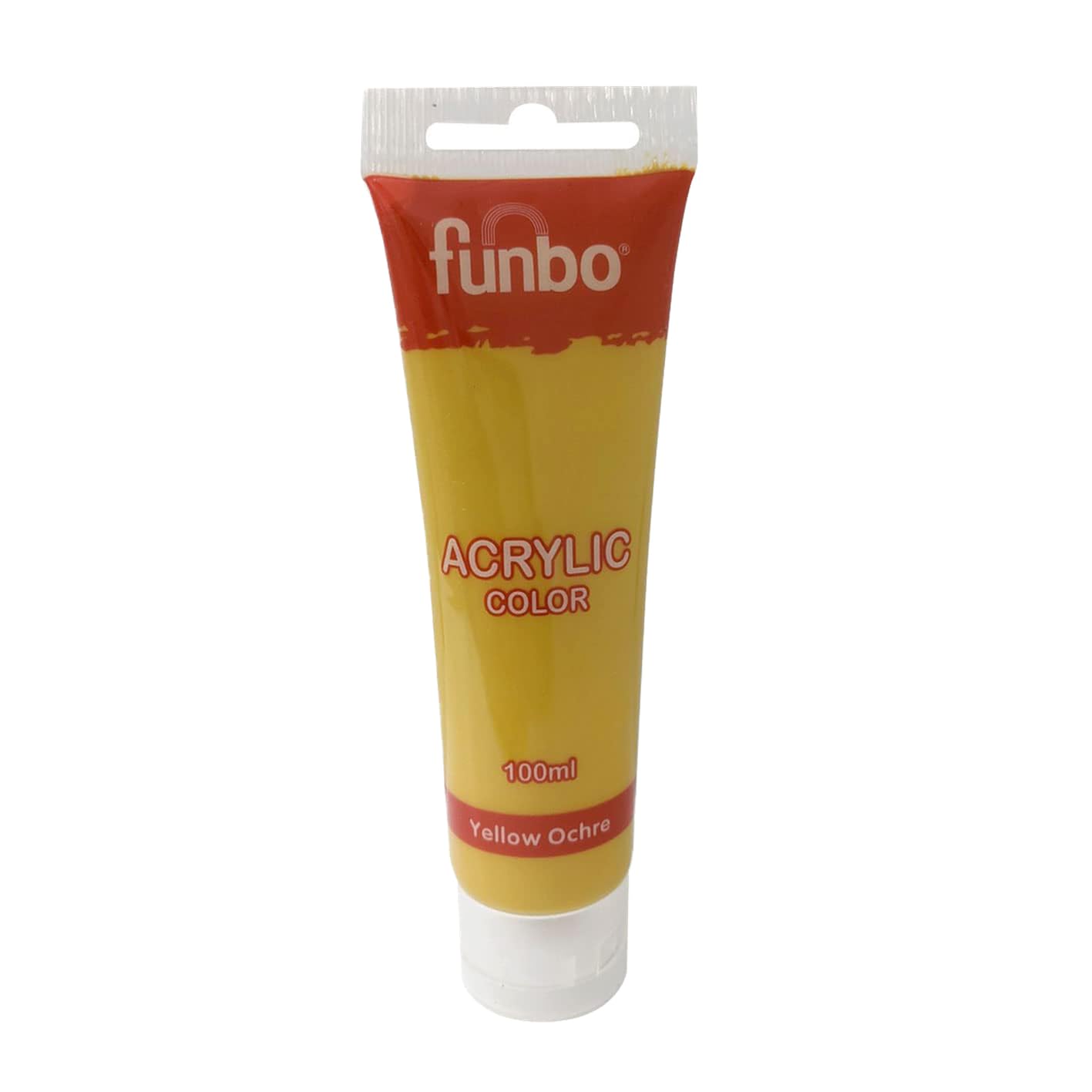 Funbo Acrylic Tube 100 ML | (29 YELLOW OCHRE)