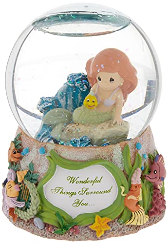 Precious Moments Disney Showcase Collection, Wonderful Things Surround You, Musical, Resin/Glass Snow Globe, 132108,Multicolor #TOP1