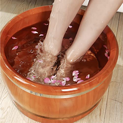 Bañera de pies de madera sólida para spa y pedicure miniatura 7