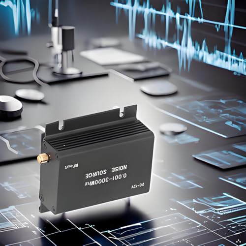 Image of Broadband Noise Source Generator - DC 12V, 0.001‑3000MHZ Versatile RF and Microbillow Testing Tool with Stable SMA Output for Engineers and Hobbyists (US Plug)
