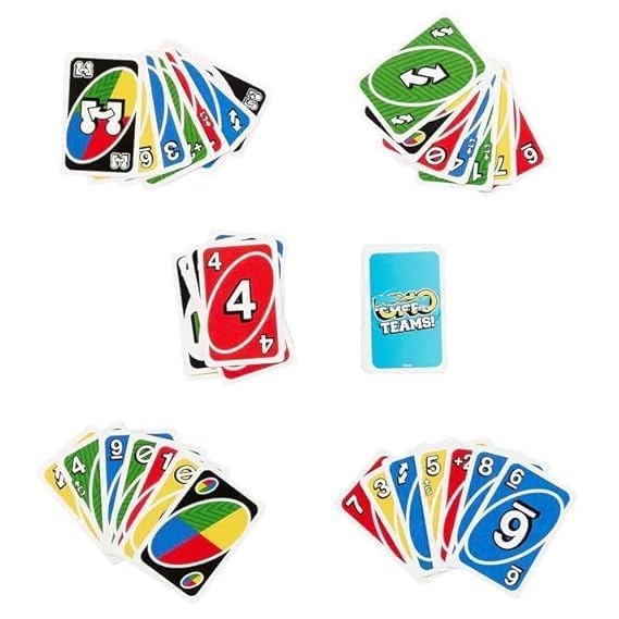 Image of Games Teams Card Game Show - Family & Party Game Set for Kids & Adults, 7+ Years, Multicolor, 2-10 Players