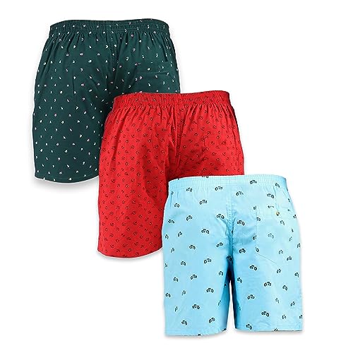 Image of ALPHABETS Men's Cotton Boxer Briefs