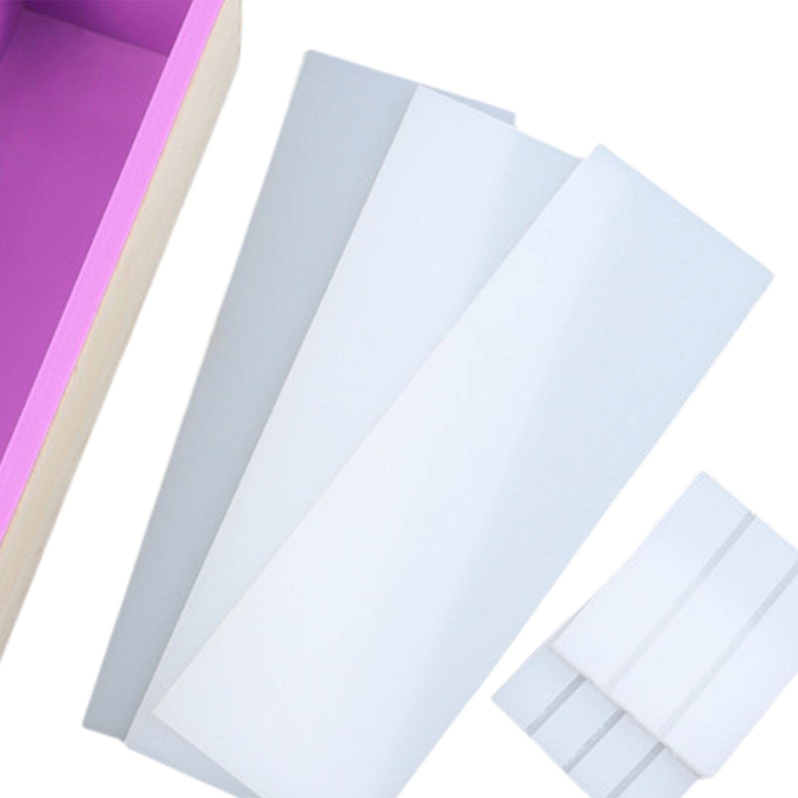 Oshhni Moule en Silicone avec Cloison Séparée pour La Fabrication de Savon pour