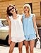 Marvmys Womens Pajamas Set 2 Piece Ruffle Bridal Cute Pajamas Sexy Tank Top and Shorts Bride Sleepwear Set Blue M