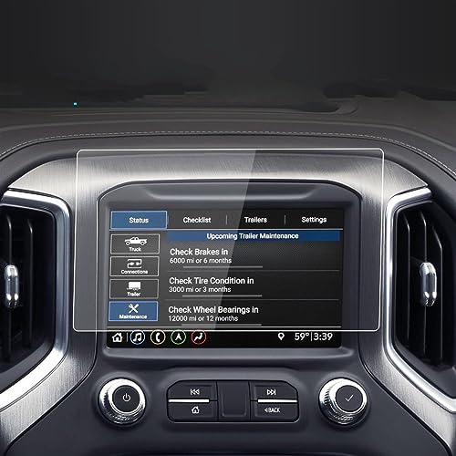 Verre trempé pour console GMC Sierra 2019-2023 : protection luxe