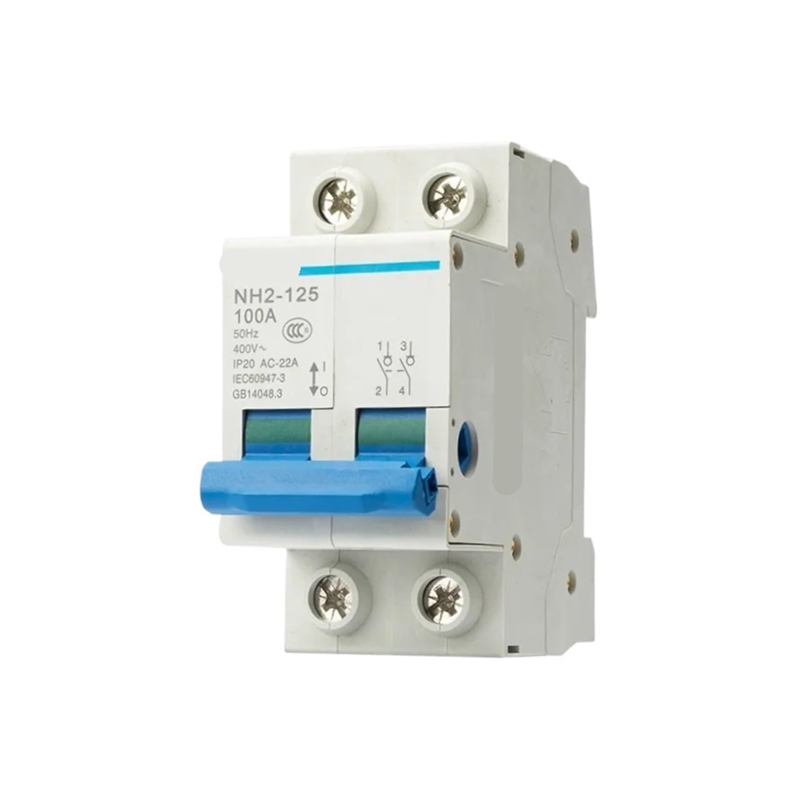OSHZIKJII NH2-125 1P 2P 3P 4P Breaker 32A 63A 100A 125A(2P,100A)
