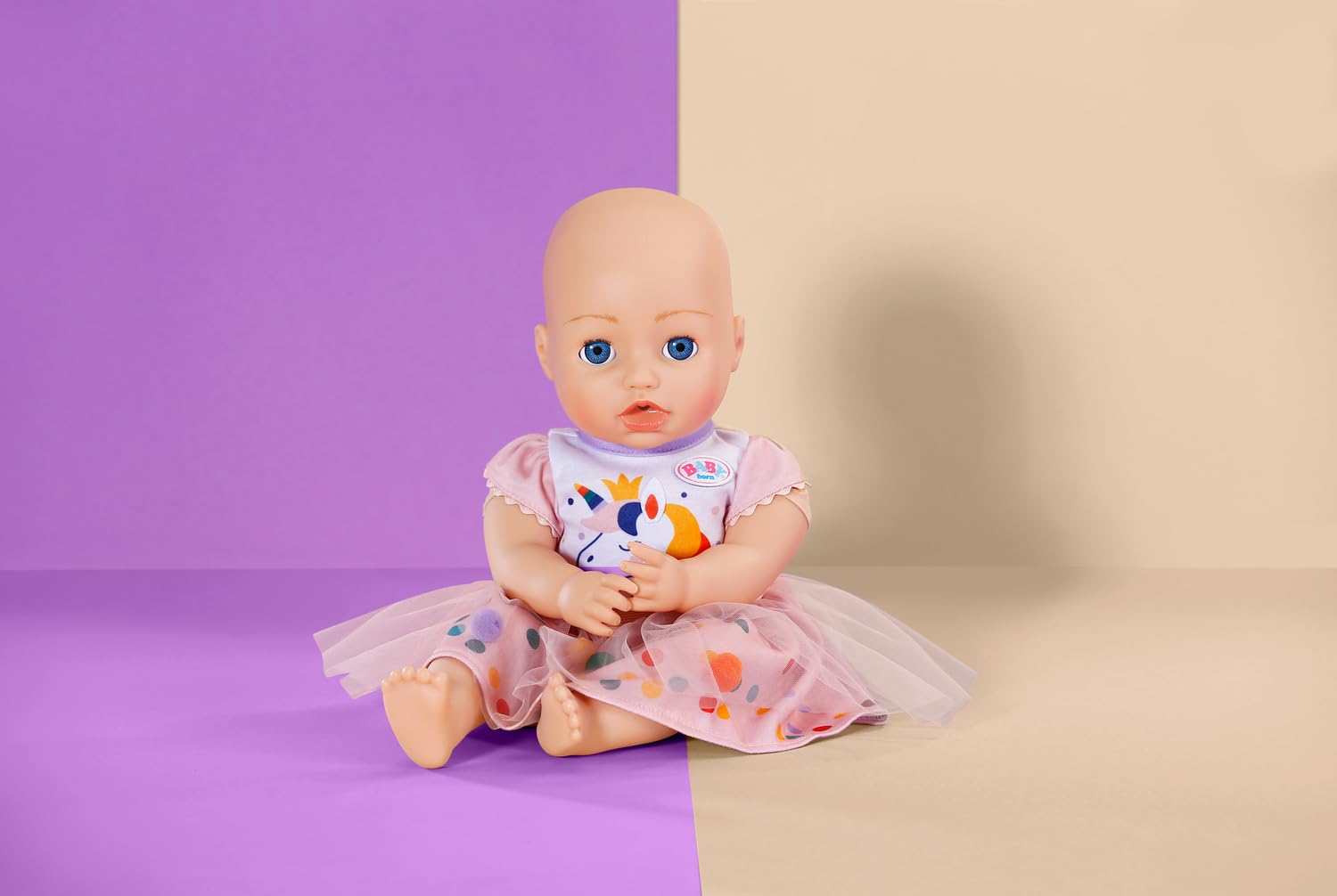 BABY born 871720 Sukienka z jednorożcem z tutu 43 cm