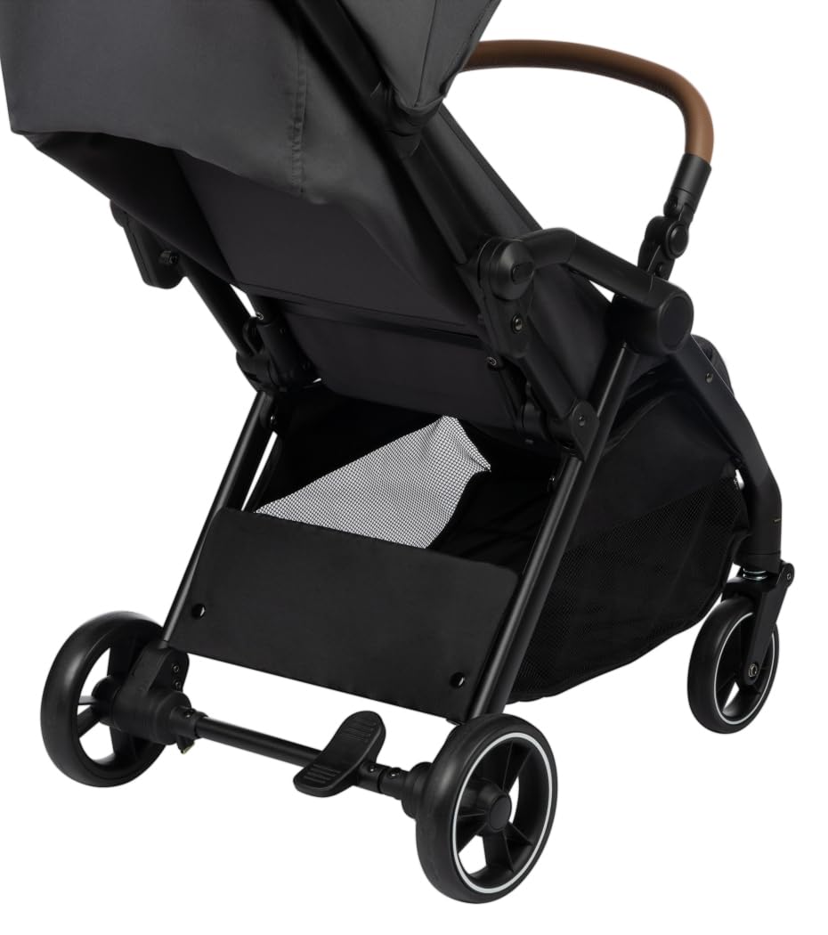 Bebeconfort Cochecito de bebé Sunlite para bebés de 0 a 4 años, carga de 22 kg, ligero de viaje (7,2 kg), cochecito de bebé reclinable y plegable, cierre compacto, Mineral Graphite