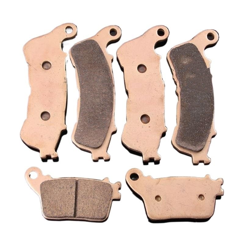 Plaquettes de frein moto Hornet 600 en métal fritté endurance ABS