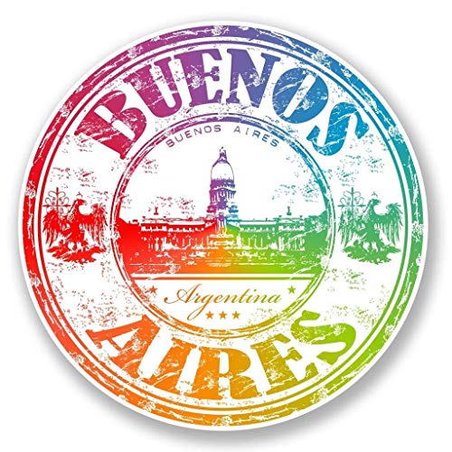 Buenos Aires Argentina Round Metal 0.75" Lapel Pin Hat Shirt Pin Tie Tack Pinback2