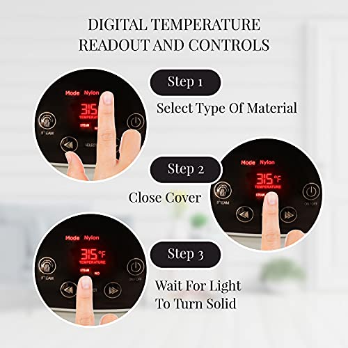 Speedypress Digital Steam Press 80Hd | Premium Extra Large 32 Inch Iron Press Machine | Easy To Use Clothes Steamer With Multiple Steam And Temperature Settings #TOP6