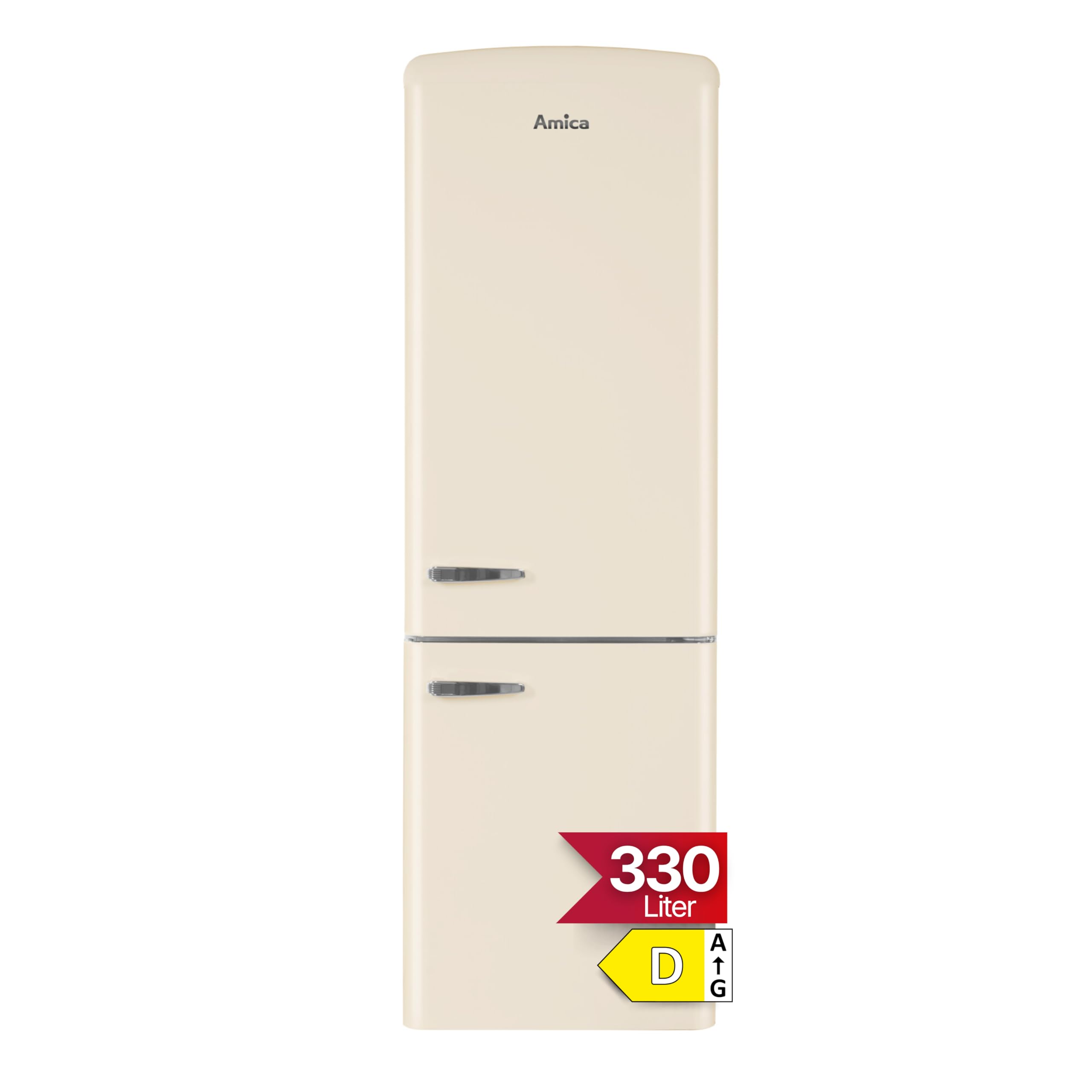 Amica Retro Kühl-Gefrierkombination 199 x 60 x 72