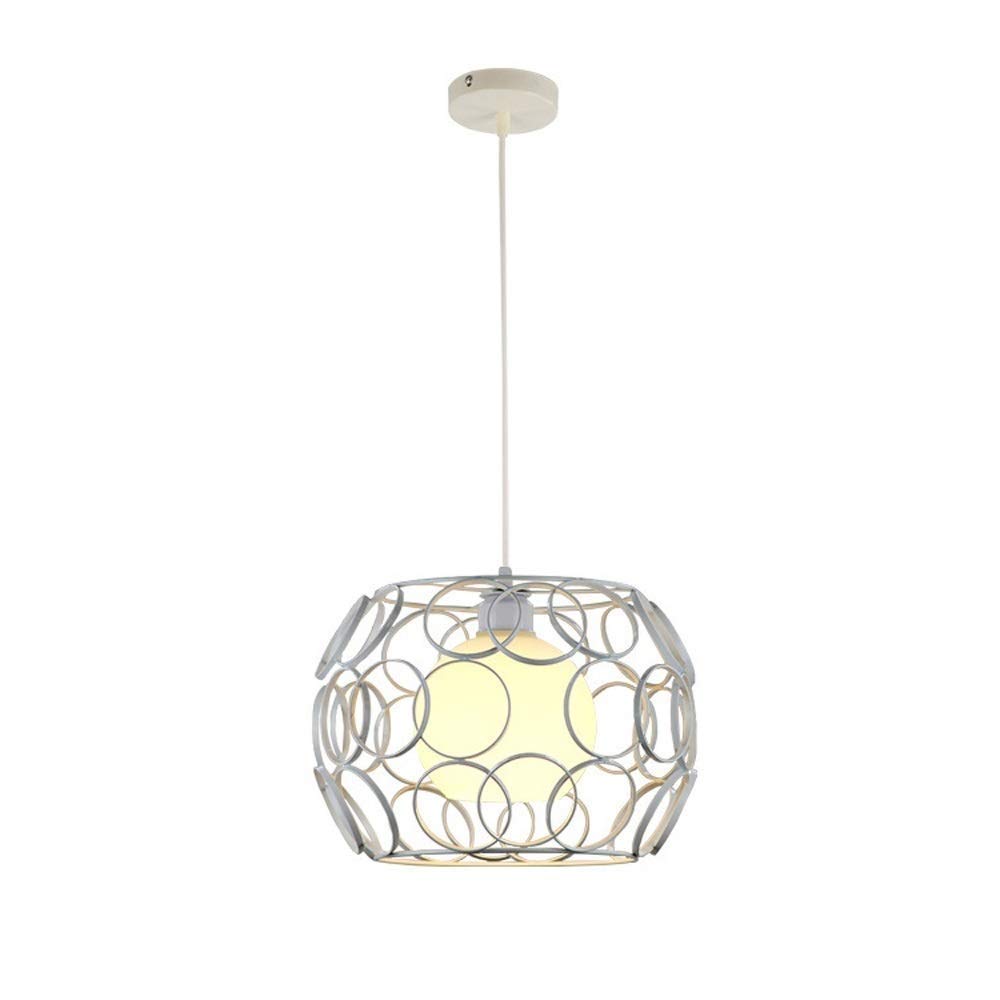 Chandelier loft vintage en fer forgé creux avec suspension réglable