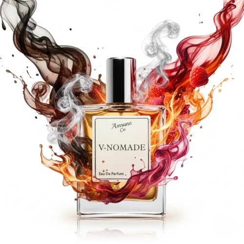 Image of V Nomade Luxury Men's Eau De Parfum | Amber Oud Smoky Scent | Strong & Long Lasting 50ml Perfume Spray for Gifting