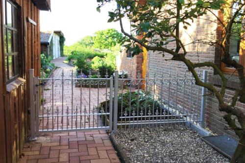Gartenzaun Eleo Lucca verzinkt 90 x 192,5 cm aus Metall