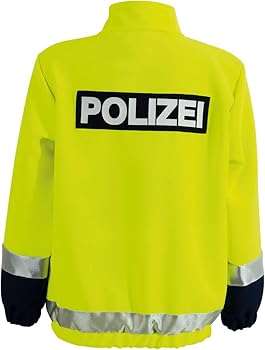 Polizei jacke gelb Clearance