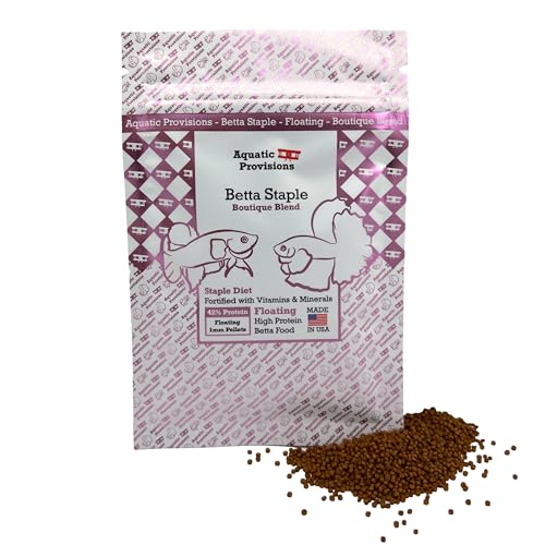 Aquatic Provisions Betta Staple Fish Food 0.35 oz (10g)