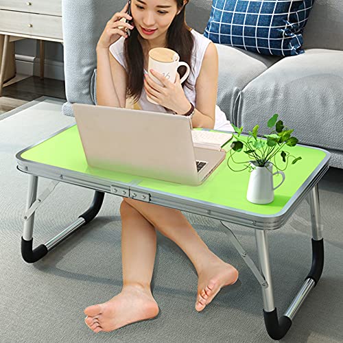 JHSLXD Folding Table Creative Notebook Computer Table Bedroom Small Desk Student Dormitory Study Desk Reading Table - Image 4