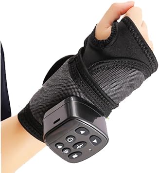 DKULMN Electric Hands Massager,Heated Wristband, Multi-Function Hand Joint Vibration Massage, Provides a Comprehensive Hand Massage