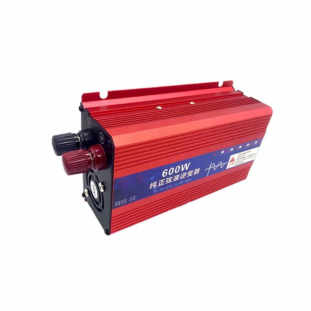 Pure sine wave inverter 12V24v48v to 220V photovoltaic high-power 600W 1000W car solar converter