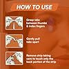 Ophthalmic Fluoro Touch Strips - 1200 Strips by KASHSURG -(4 x 3001200 Count)