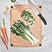 Epicurean All-In-One Cutting Board with Non-Slip Feet and Juice Groove, 17.5