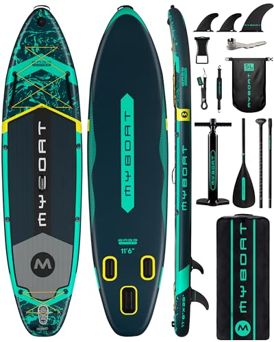 Planche de paddle gonflable ultra légère MyBoat pour ne plus perdre l'équilibre
