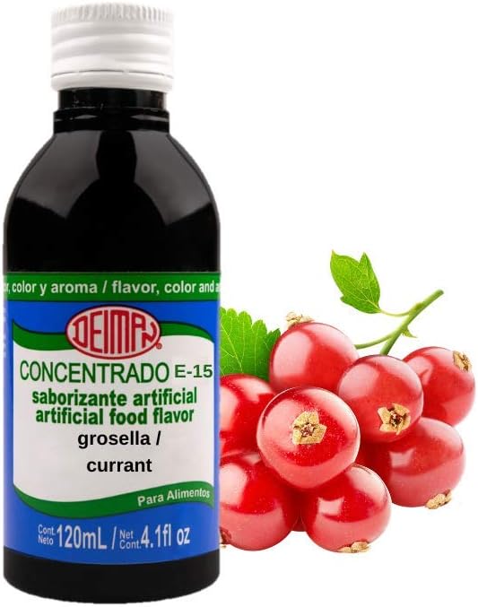 DeimanArtificial Food Flavoring Currant Concentrate E-15 (4 fl oz)