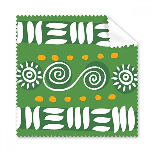 Chiffon lunettes motif totems mexicains essuie-écran microfibre 5pcs