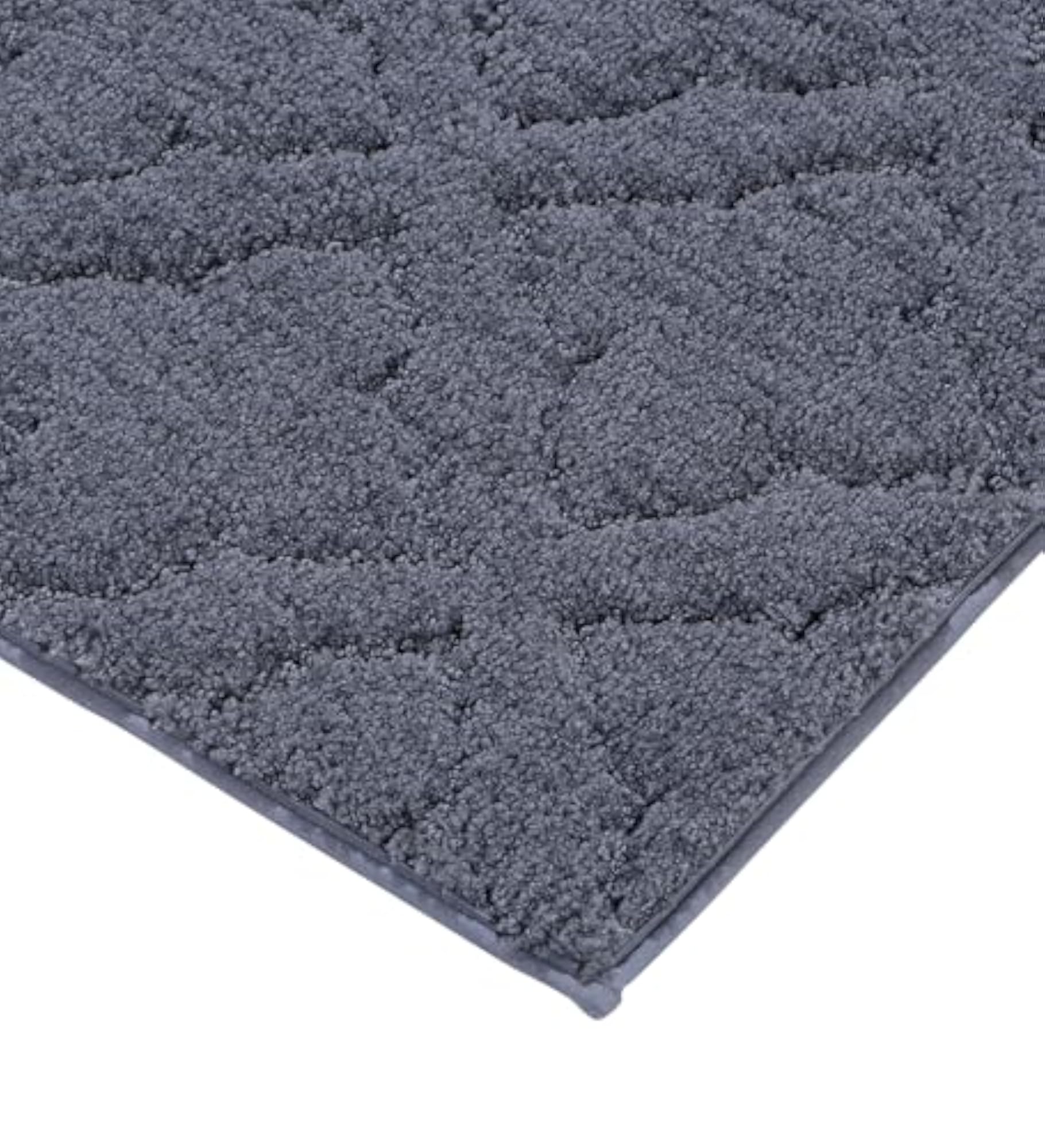 Microfiber Bath Mat with Anti-Skid Properties