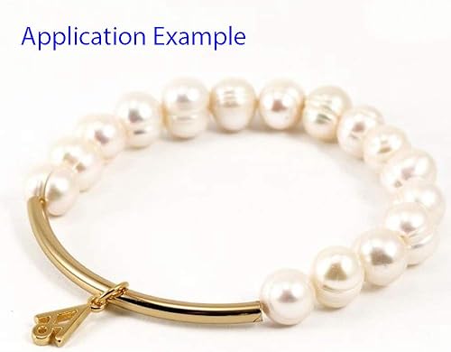 Miniatura 7 de Adabele 2 hebras de cuentas sueltas redondas de patata natural real cultivadas de agua dulce de 0.433-0.472 in para fabricación de joyas y