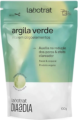 Argila Verde Facial Corporal Clareador Dia A Dia