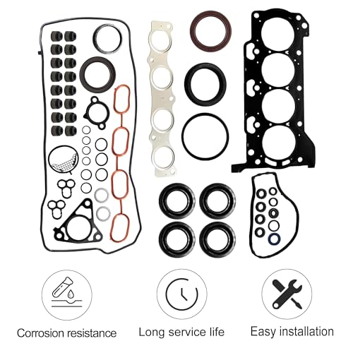 Shtuomoland 11115-37030 11115-37050 11115-37051 Head Gasket Sets Mls Engine Gasket Kit Fit thumb #1