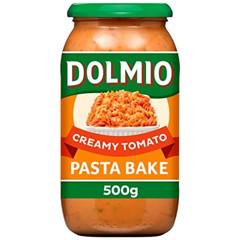 Dolmio Pasta Bake Creamy Tomato Pasta Sauce 500g Cover