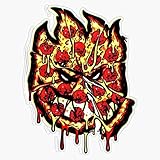 Spitfire Pizza Vinyl Sticker Laptop Decal Car Bumper Window Waterproof 6 Mil 5'